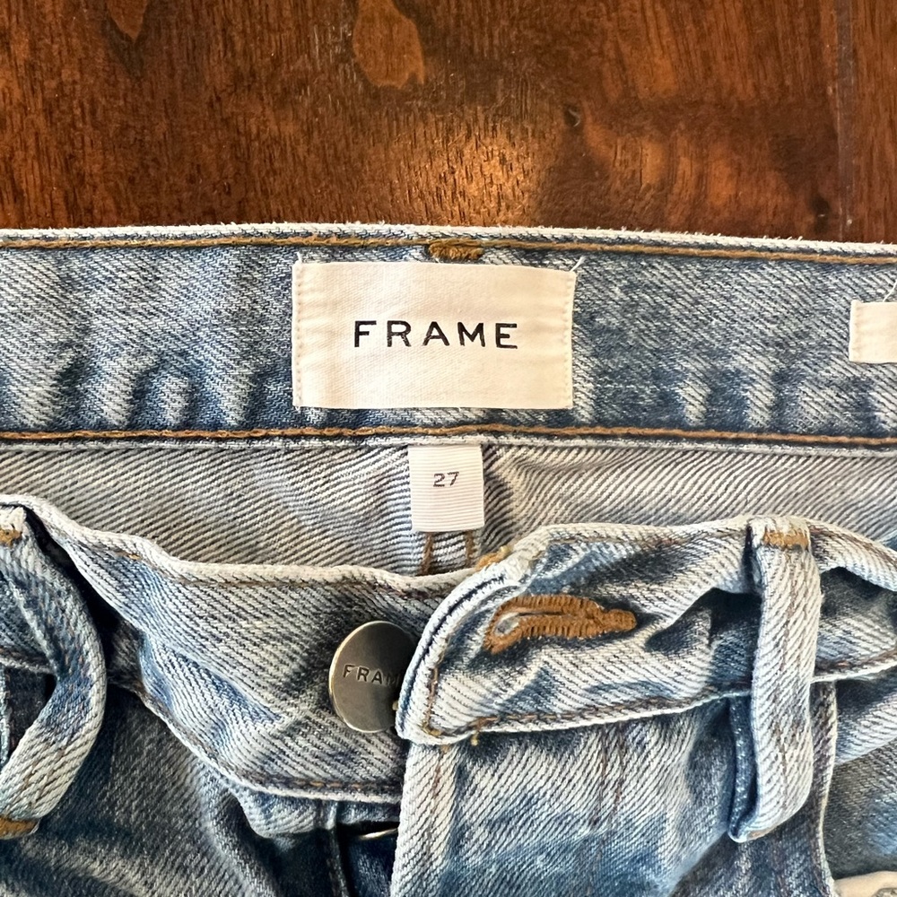 Frame Light Blue Denim Jeans